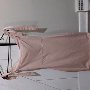 Lulus Pink off the shoulder dress
